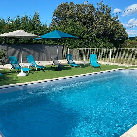 Gite Lavande Avec Piscine Privee Classe 4 Etoiles Lagorce  Exteriör bild