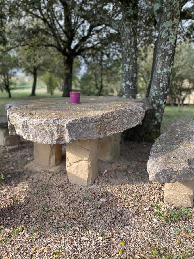 Gite Lavande Avec Piscine Privee Classe 4 Etoiles Lagorce  Exteriör bild