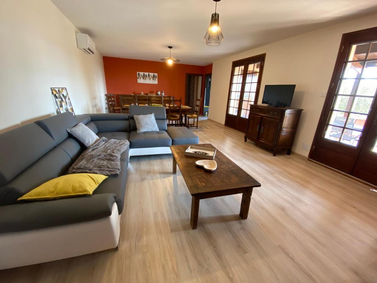 Gite Lavande Avec Piscine Privee Classe 4 Etoiles Lagorce  Exteriör bild