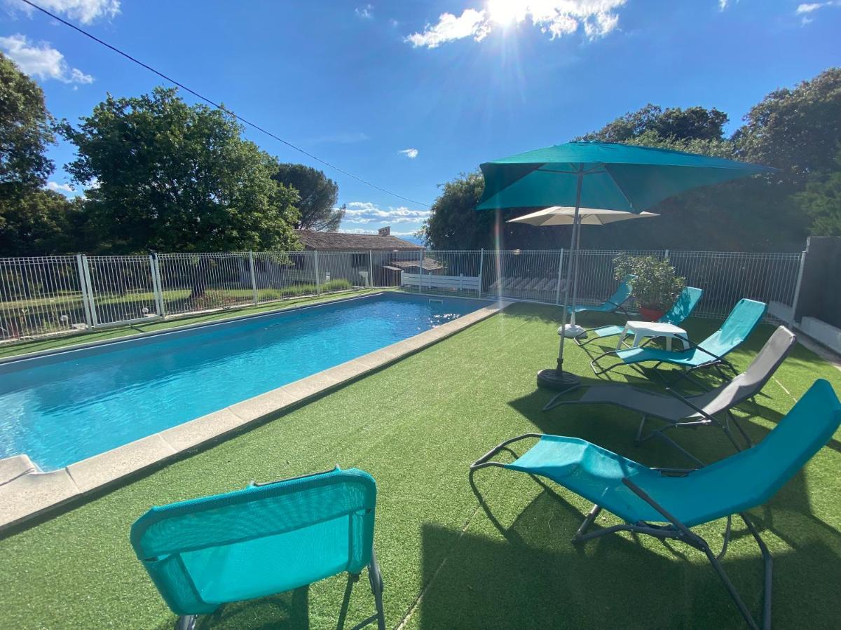 Gite Lavande Avec Piscine Privee Classe 4 Etoiles Lagorce  Exteriör bild