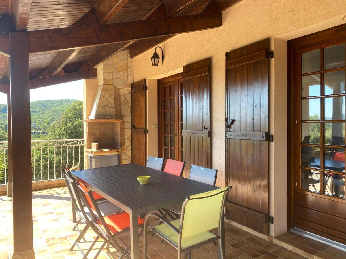 Gite Lavande Avec Piscine Privee Classe 4 Etoiles Lagorce  Exteriör bild
