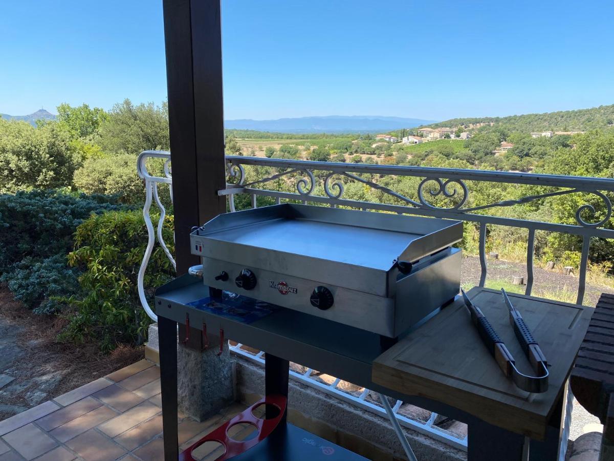 Gite Lavande Avec Piscine Privee Classe 4 Etoiles Lagorce  Exteriör bild