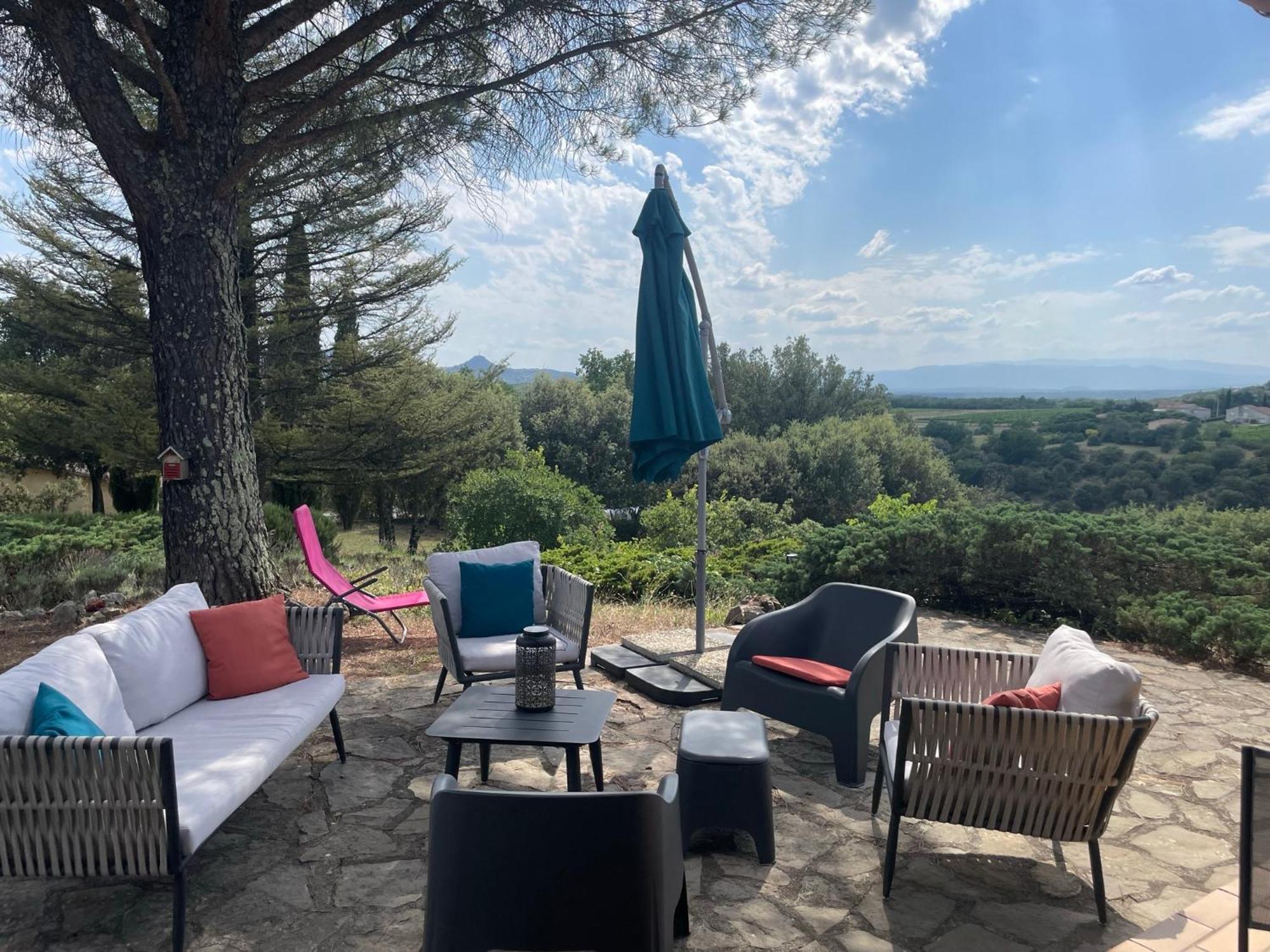 Gite Lavande Avec Piscine Privee Classe 4 Etoiles Lagorce  Exteriör bild